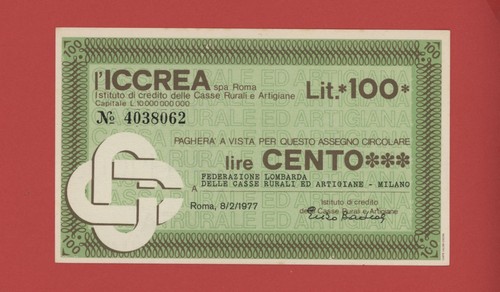 Italy 100 lire 1977 istituto - italy,