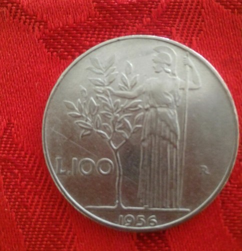 100 lire 1956 - 100,