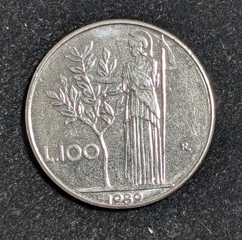 1989 italy 100 lire - italy,