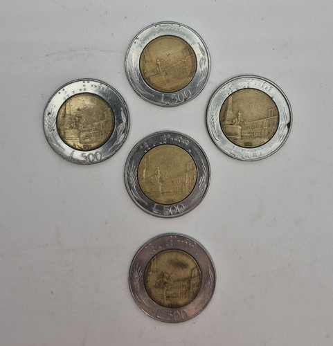 Pieces 500 lire coin - 500,