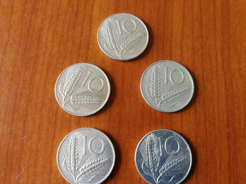 Ten lire italian republic - lire,