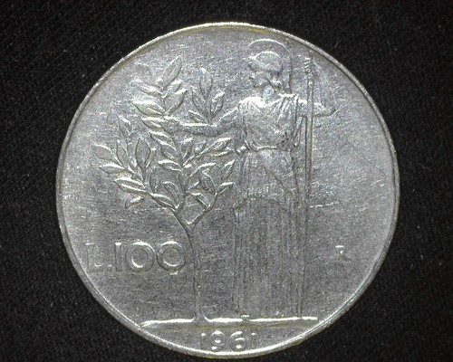 Italy 1961 100 lire km96 - italy, 1961-r