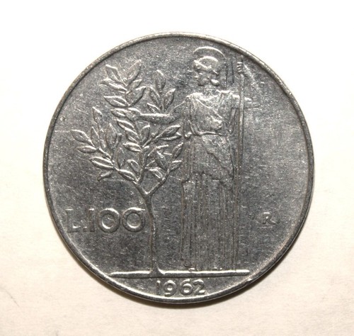 S11 italy 100 lire 1962r - italy,