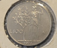 1972 Italy 100 Lira Coin! Best
