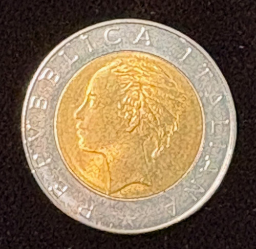 Pieces italy 500 lire - 3,