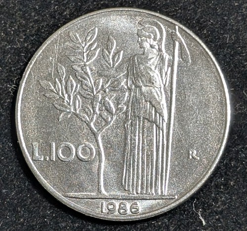 1986 italy 100 lire - 1986, r