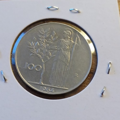 Italy 1964 100 lire - 1964-r,