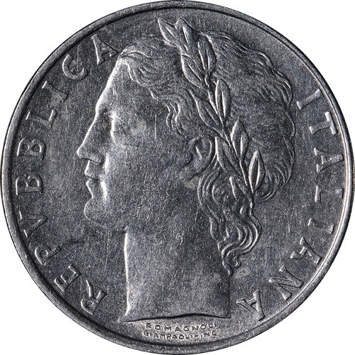 Italy 1960 hundred lire - hundred,