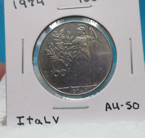 1974 italy 100 lire - 1974, ~