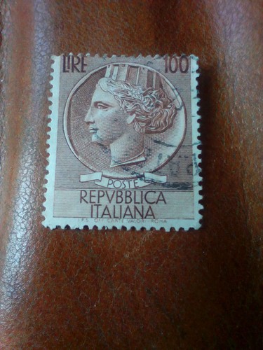 Republica italiana lire 100 - lire,