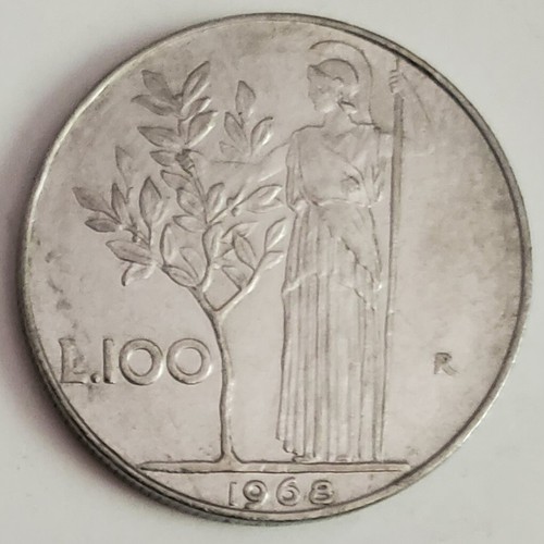 Italy 1968 hundred lire - italy,